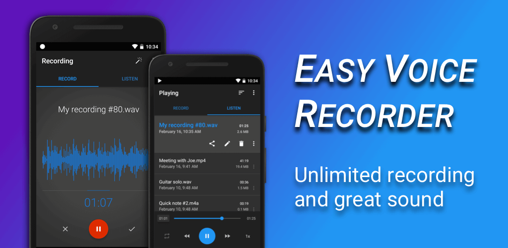 Easy Voice Recorder Pro