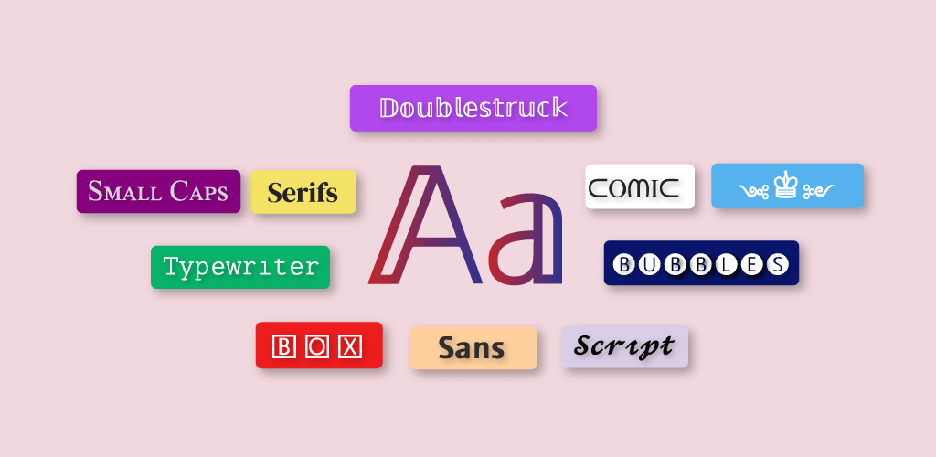 Fonts Aa