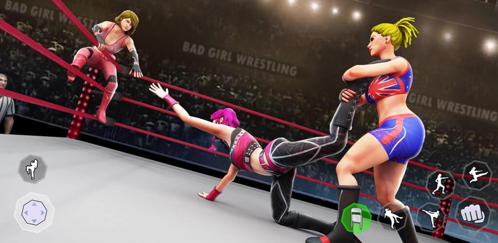 Bad Girls Wrestling Game