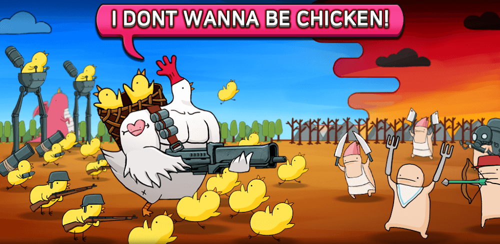 Chicken VS Man