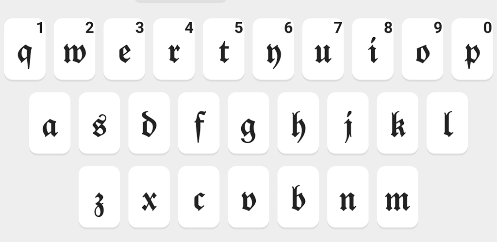 Fonts Type &#8211; Fonts Keyboard