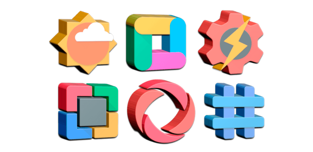 Real3D – Icon Pack