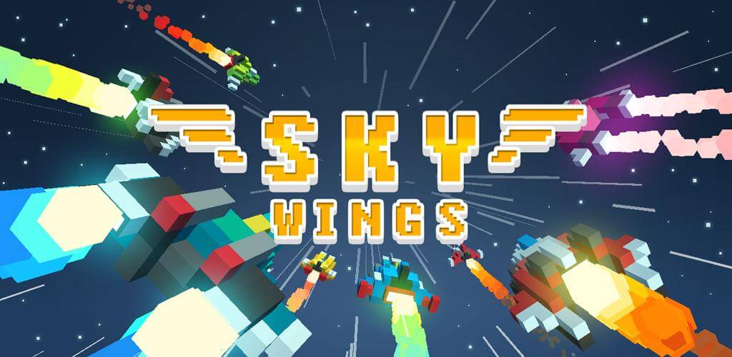 Sky Wings: Pixel Fighter 3D