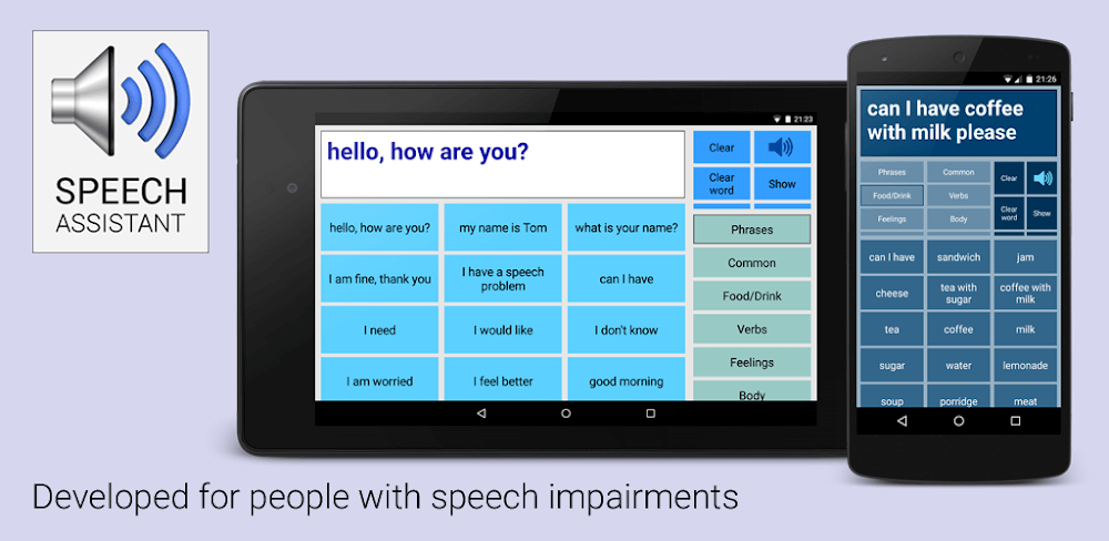 Speech Assistant AAC