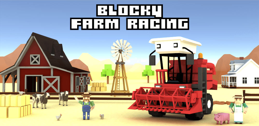 Blocky Farm Racing &#038; Simulator