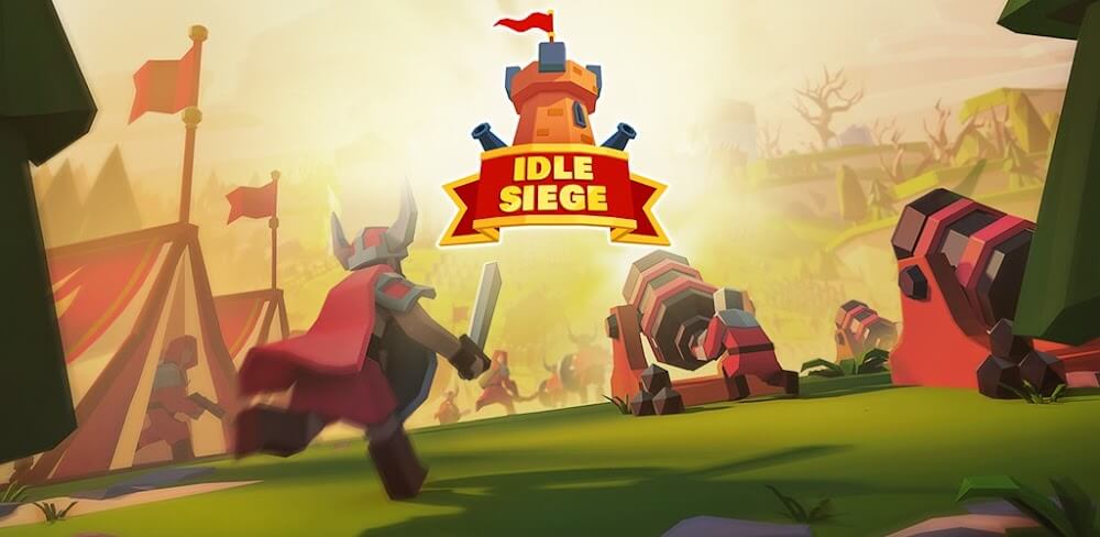 Idle Siege: War Simulator Game