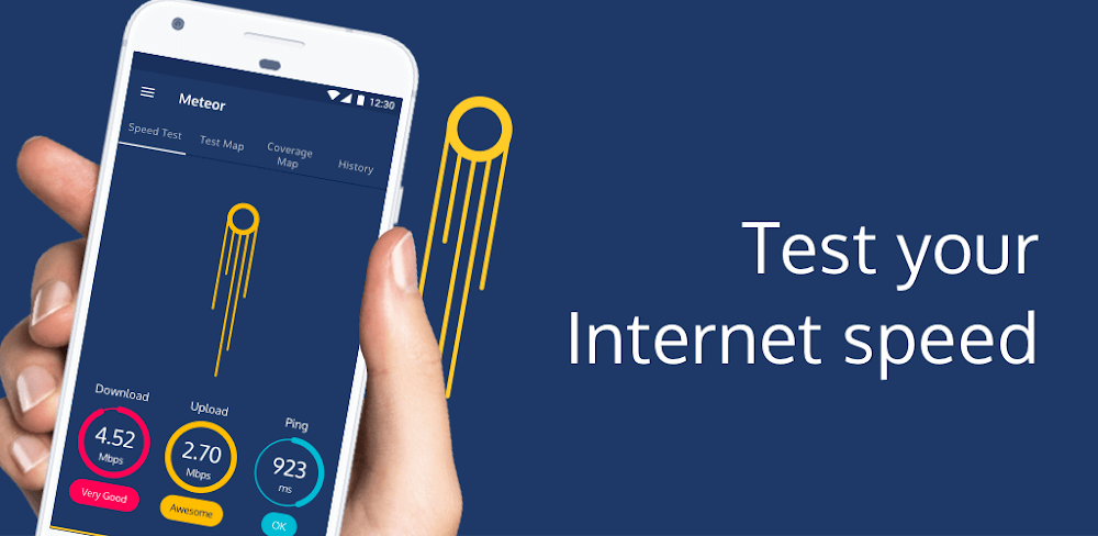 Meteor: Speed Test for 3G, 4G, 5G Internet &#038; WiFi
