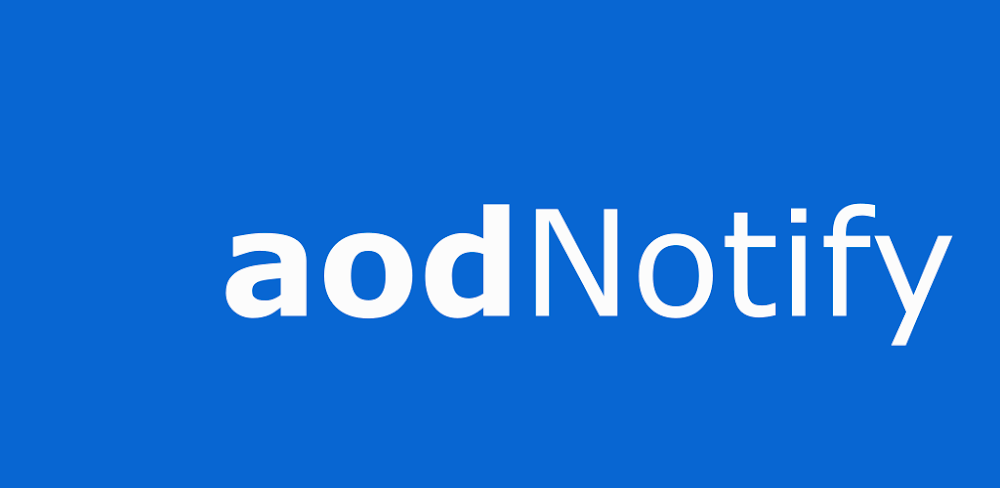 LED for Samsung – aodNotify