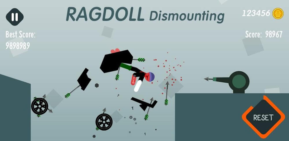 Ragdoll Dismounting