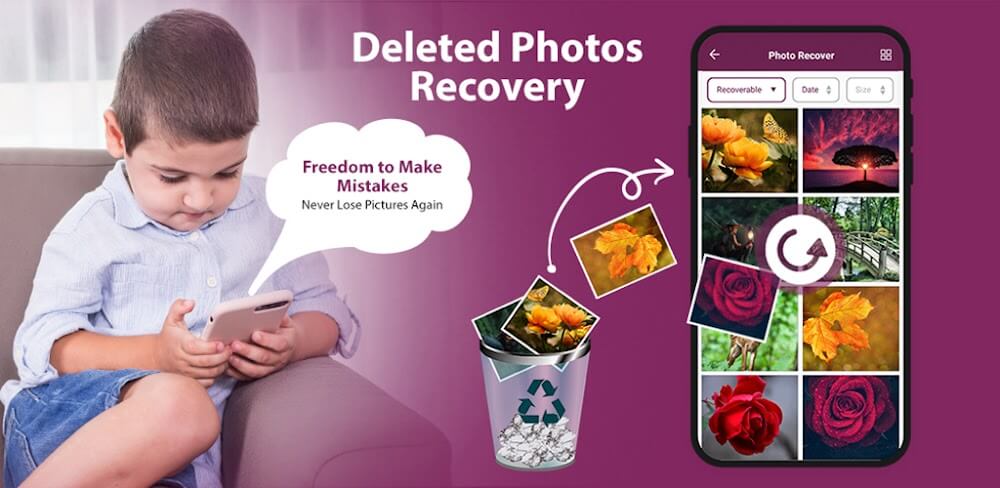 Recover Deleted All Photos, Files And Contacts