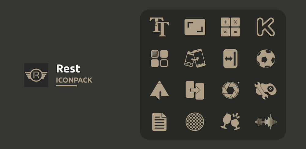 Rest icon pack