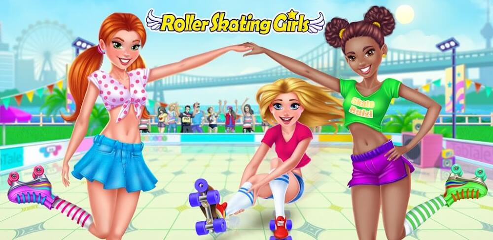 Roller Skating Girls