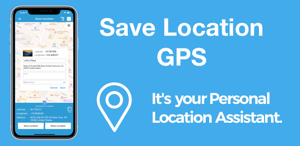 Save Location GPS