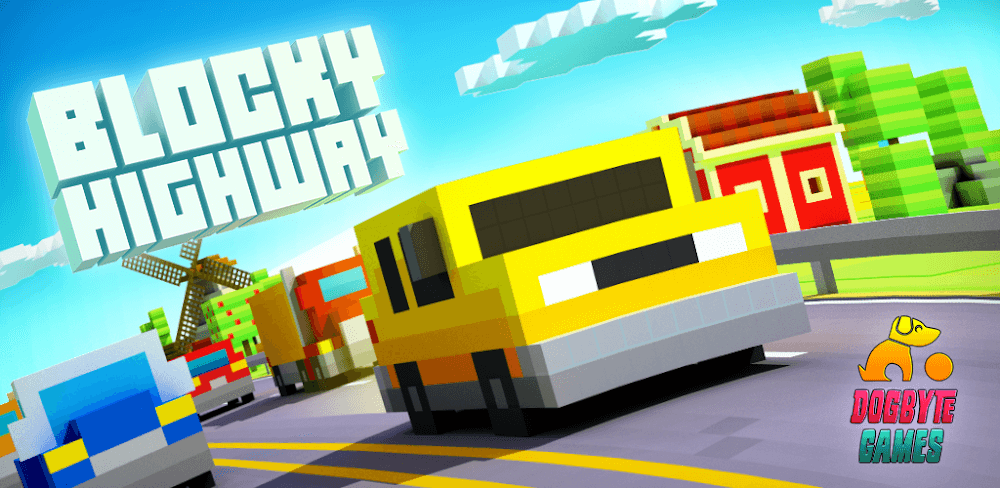 Blocky Highway: Traffic Racing