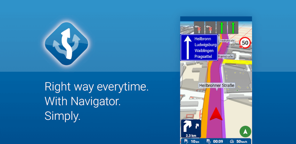 MapFactor Navigator – GPS Navigation Maps