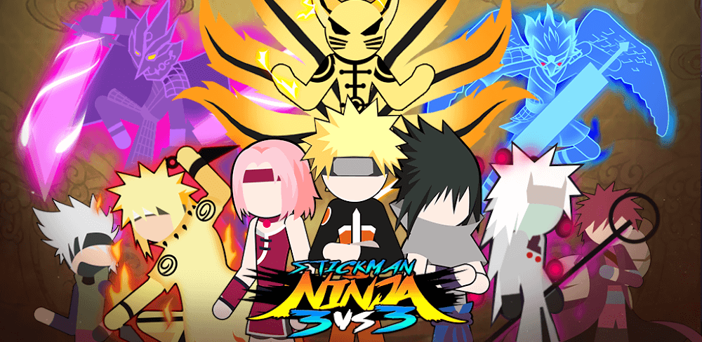 Stickman Ninja &#8211; 3v3 Battle Arena