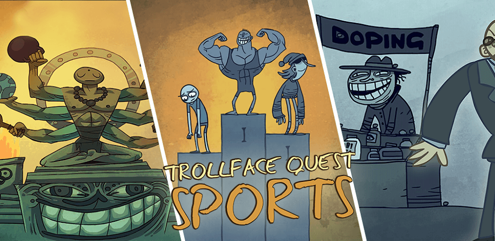 Troll Face Quest: Sports Puzzle