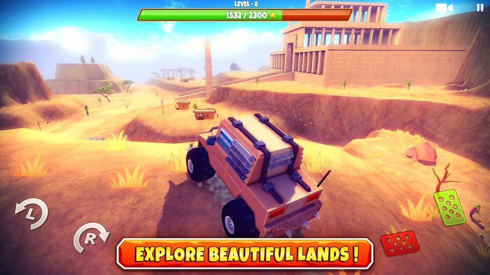 Zombie Offroad Safari screenshot 1