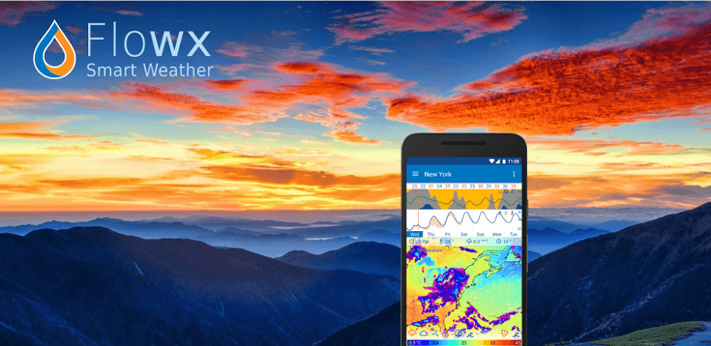 Flowx: Weather Map Forecast