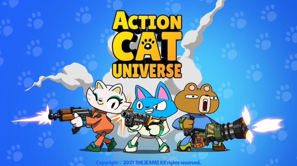 Action Cat: Roguelike Shooting