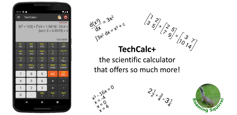 TechCalc  Scientific Calculator