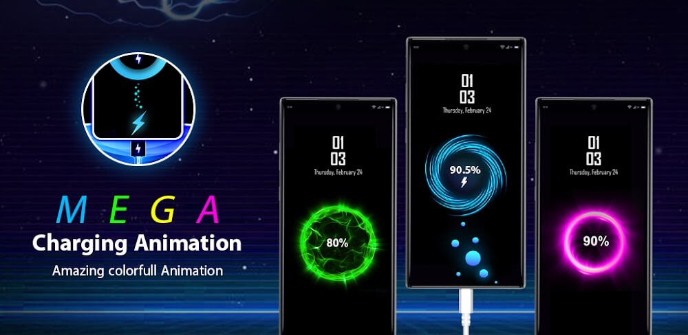 Battery Charging Animation