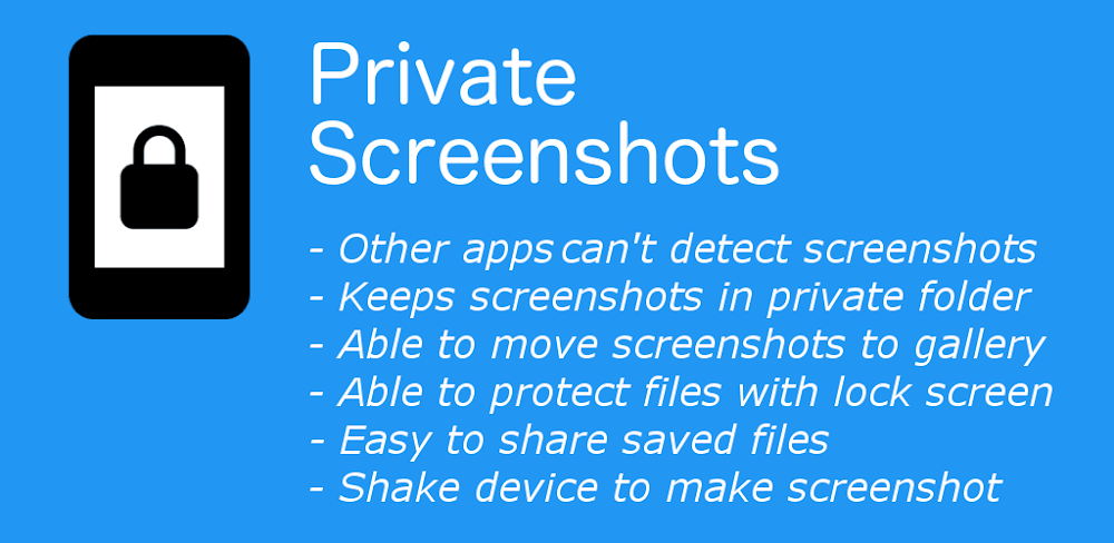 Private Screenshots