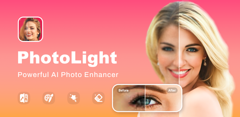 PhotoLight &#8211; AI Photo Enhancer